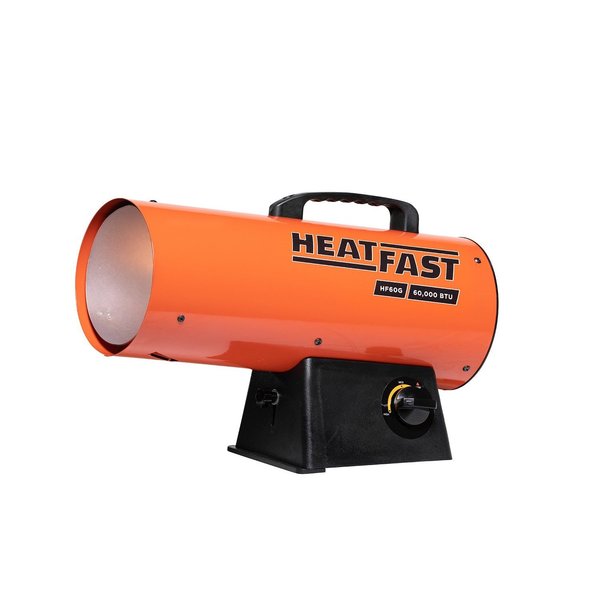 Heatfast HeatFast 60,000 BTU LP Forced Air Heater with Variable Heat Control HF60G